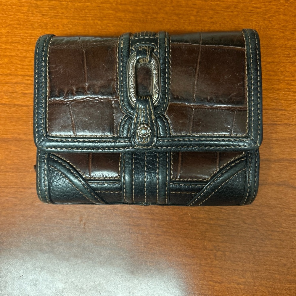 Brighton Dark Brown Leather Wallet